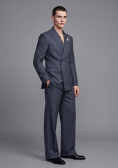 Drapers Pantheon Super 130's Wool Fabric - C Black