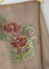 Fancy Collection - Madiha Jahangir - Hand Painted Dupatta - D#16