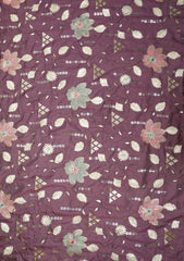Indian Georgette Raw Silk Resham Dhaga Zari And Gotta Work - ASPL#133