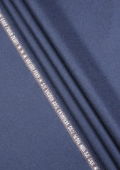 Loro Piana Zenit Cashmere Vicuna Wool & Silk Fabric - D Blue