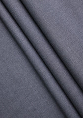 Cerruti Prestige Lanificio Super 130's Wool Fabric D#01 - Charcoal Grey