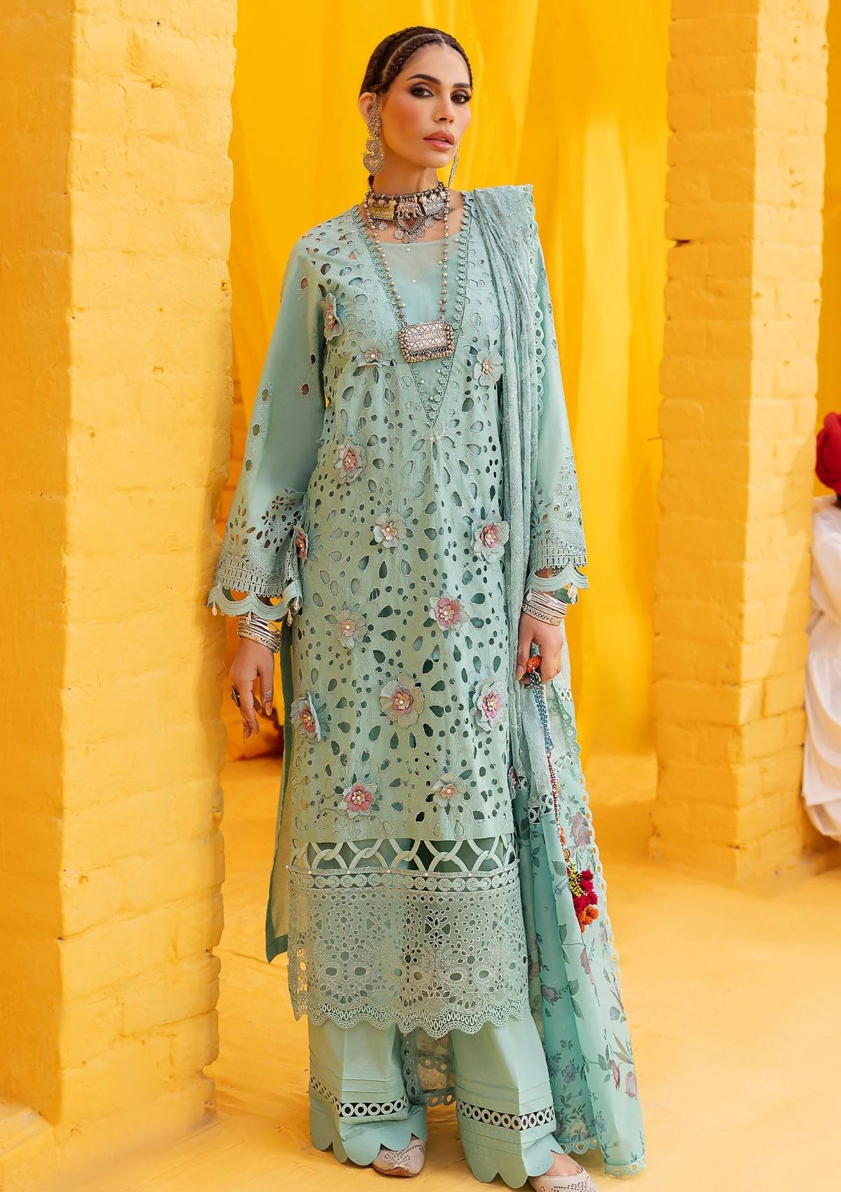 Lawn Collection - Nureh - Mela - NDS - 102