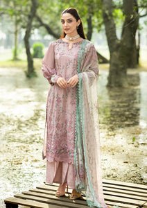 Lawn - Elaf Premium - Chikankari Prints 26 - ERC-8A - SAHAA