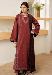 Winter - Humdum - Onora Embroidered Khaddar 26 - D#07
