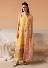 Lawn - Afrozeh - Haze - Summer Edit 26 - Evania Yellow