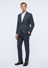 Loro Piana Australis Virgin Wool Super 150's Fabric - D Green