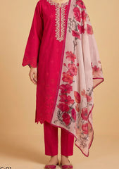 Pret - Zeenia - Embroidered Lawn 26 - ZC#01