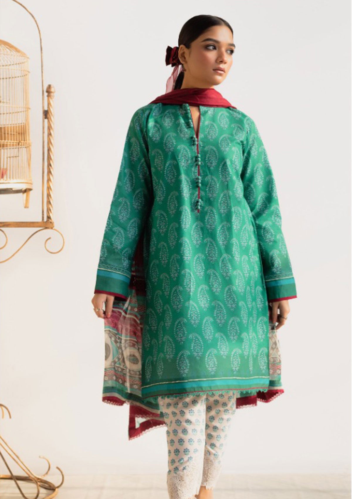 Lawn Collection - Zara Shahjahan - Coco - Prints - CP24#04 - Chaap