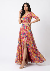 Chiffon Silk With Sequence Work - ASPL#04