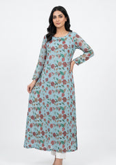 Chiffon Silk With Sequence Work - ASPL#79
