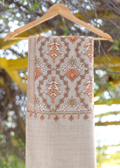 Wool Ari Work Shawl D - 21B - F Skin