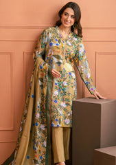 Winter - Gul Ahmed - Linen Elegance 25 - LT#52012