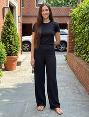 Pret - Moven - Cotton Linen Trouser - Black