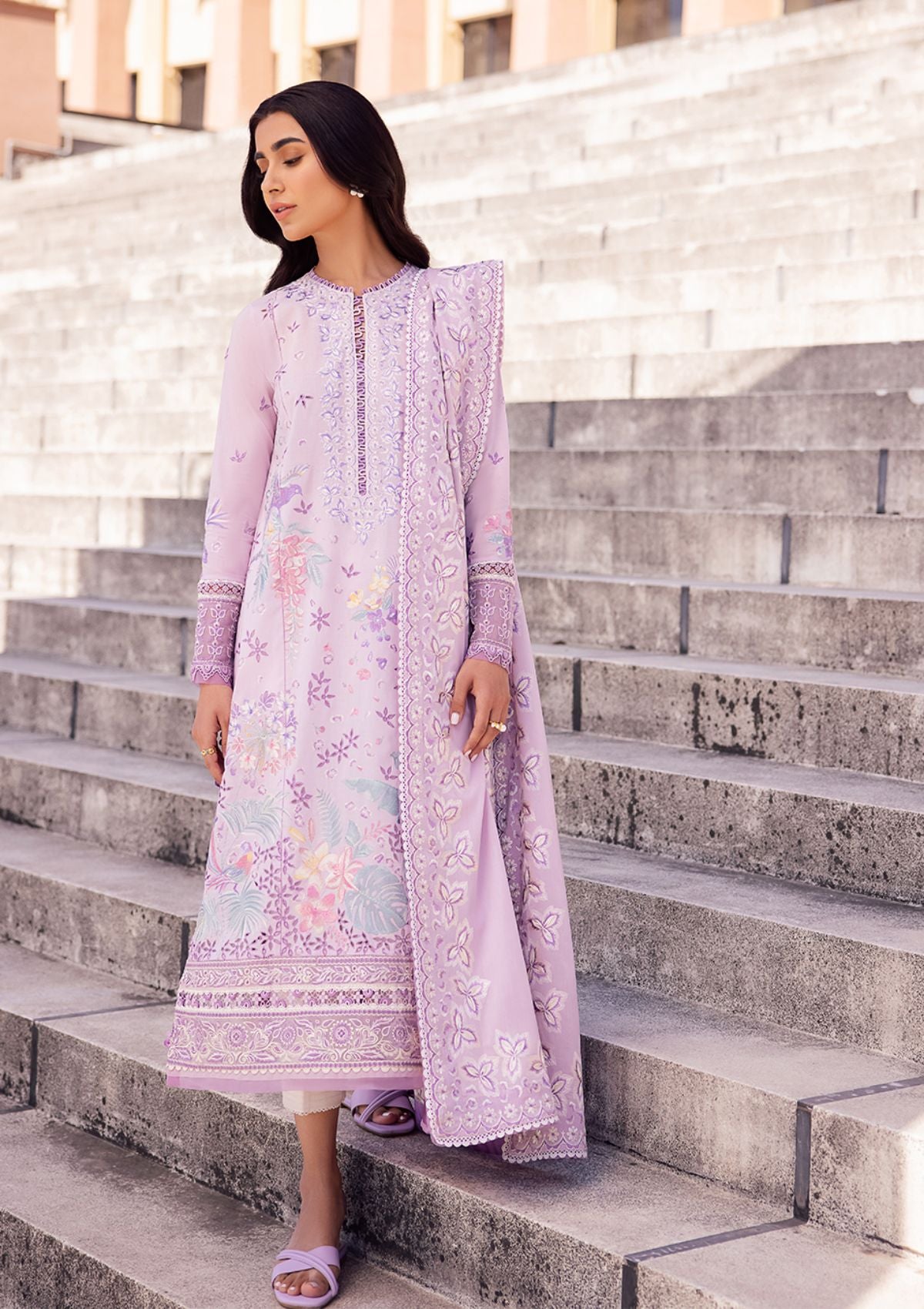 Lawn Collection - Zaha - Unstitched - ZL24#01A