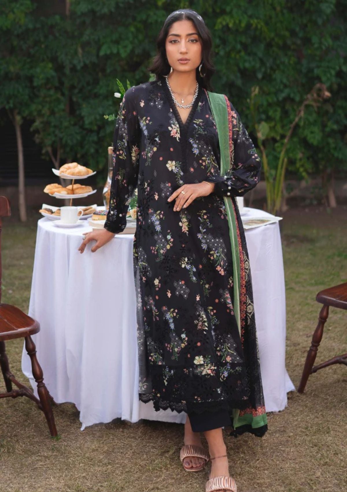 Lawn Collection - Humdum - Gardenia - HG24#01