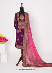 Pret - Dastaan e Rumaan  - Stitched 25 - D#09 - VIBRANT LOVE