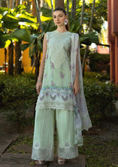 Lawn - Elaf Premium - Signature - Embroidered - ETS#1A - Aria