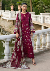 Lawn - Elaf Premium - Signature Embroidered 26 - Vol II - ESG#02A - NORA