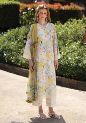 Lawn - Raaya - Printkaari 26 - D#02 - IVORIA