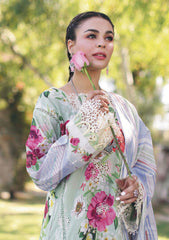 Lawn Collection - Elaf Premium - Print Chikankari - EPC24#06 - B - OASIS