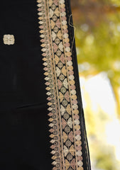 Swiss Lawn Ari Work Shawl D - 14 - Black