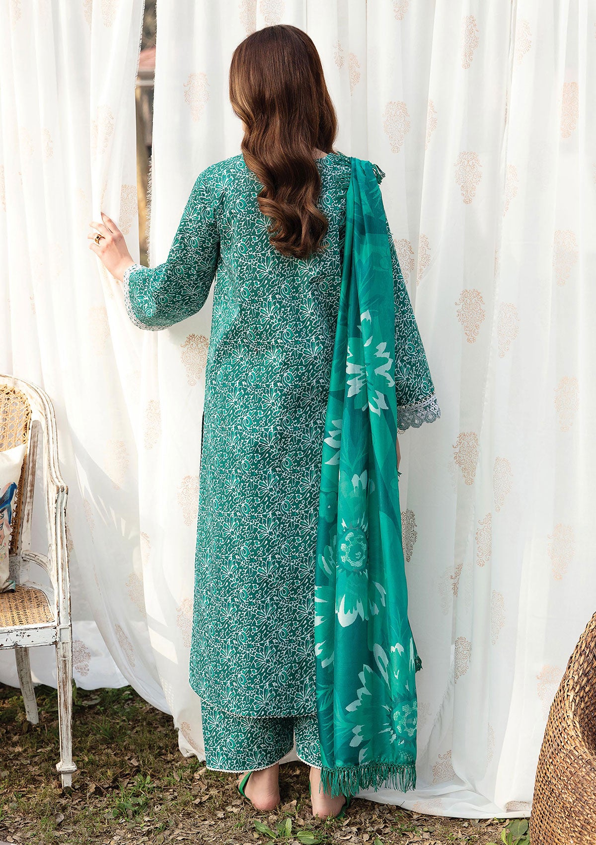 Lawn Collection - Ayzel - Summer Dream - AZL-V1-02 - Iris