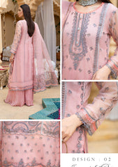 Formal Collection - Zuha - Andaaz e Jahan - Festive - D#02 - Imeperial Rosa