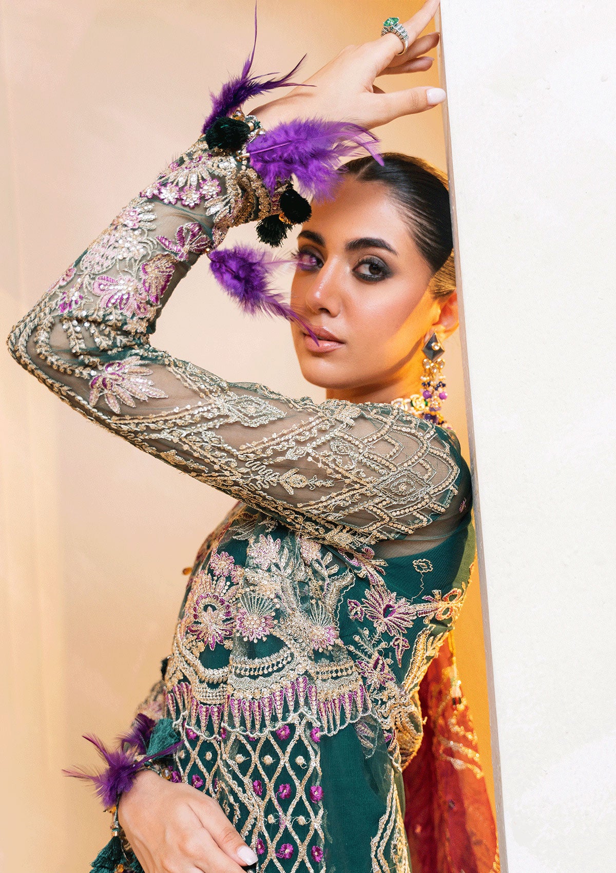 Wedding Collection - Muneefa Naz - Raha - Gulzar- D#08