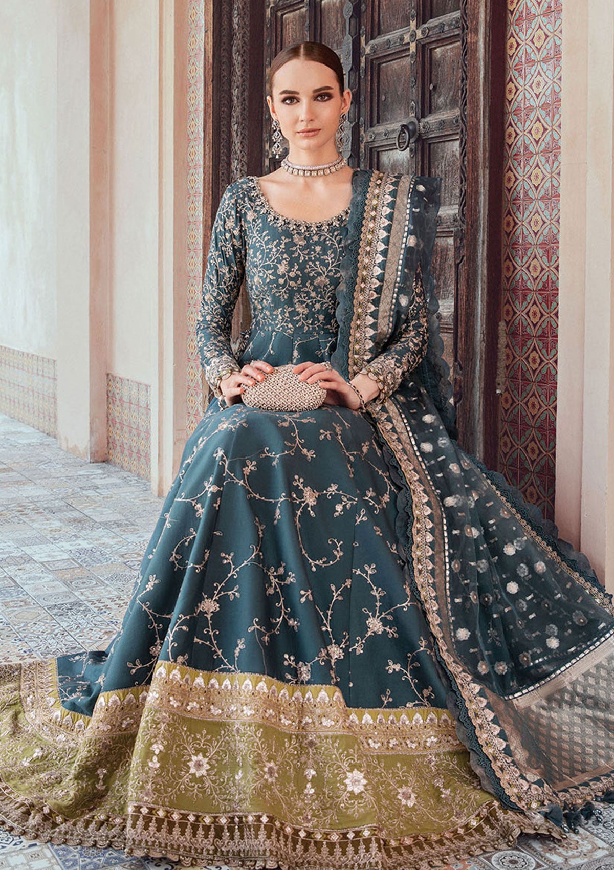 Formal Collection - Maria B - Sateen - Fall - MSF#10 – Saleem Fabrics ...