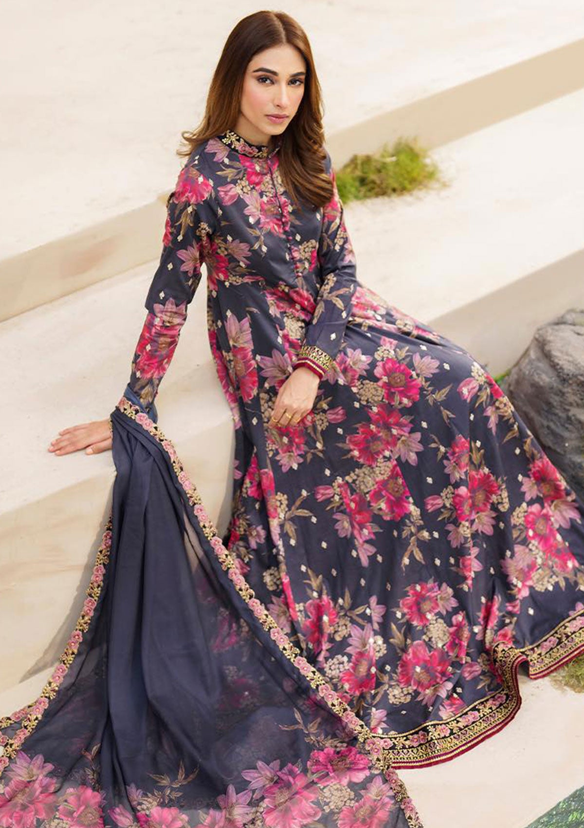 Lawn Collection - Iznik - Festive 24 - SFL#12 - RESPLENDENCE