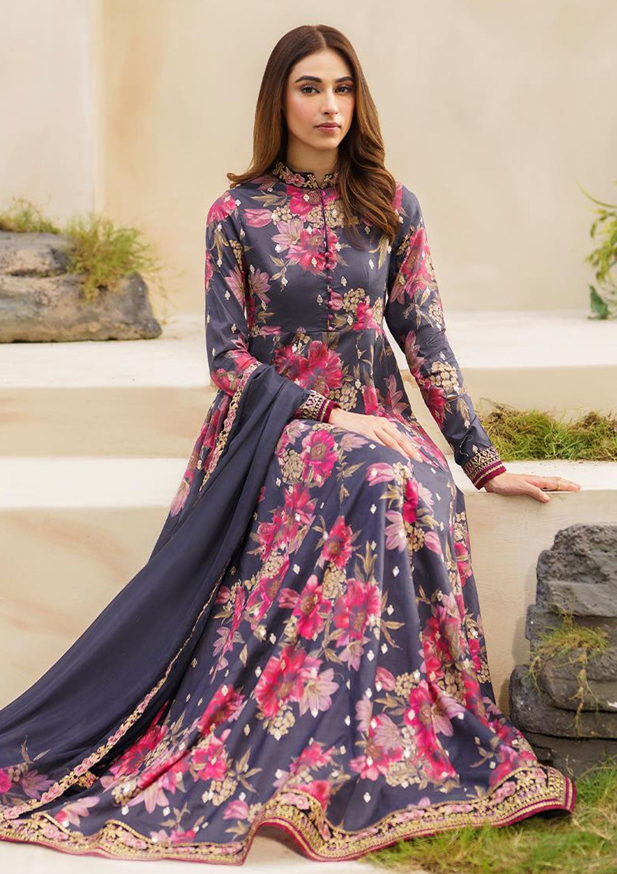 Lawn Collection - Iznik - Festive 24 - SFL#12 - RESPLENDENCE