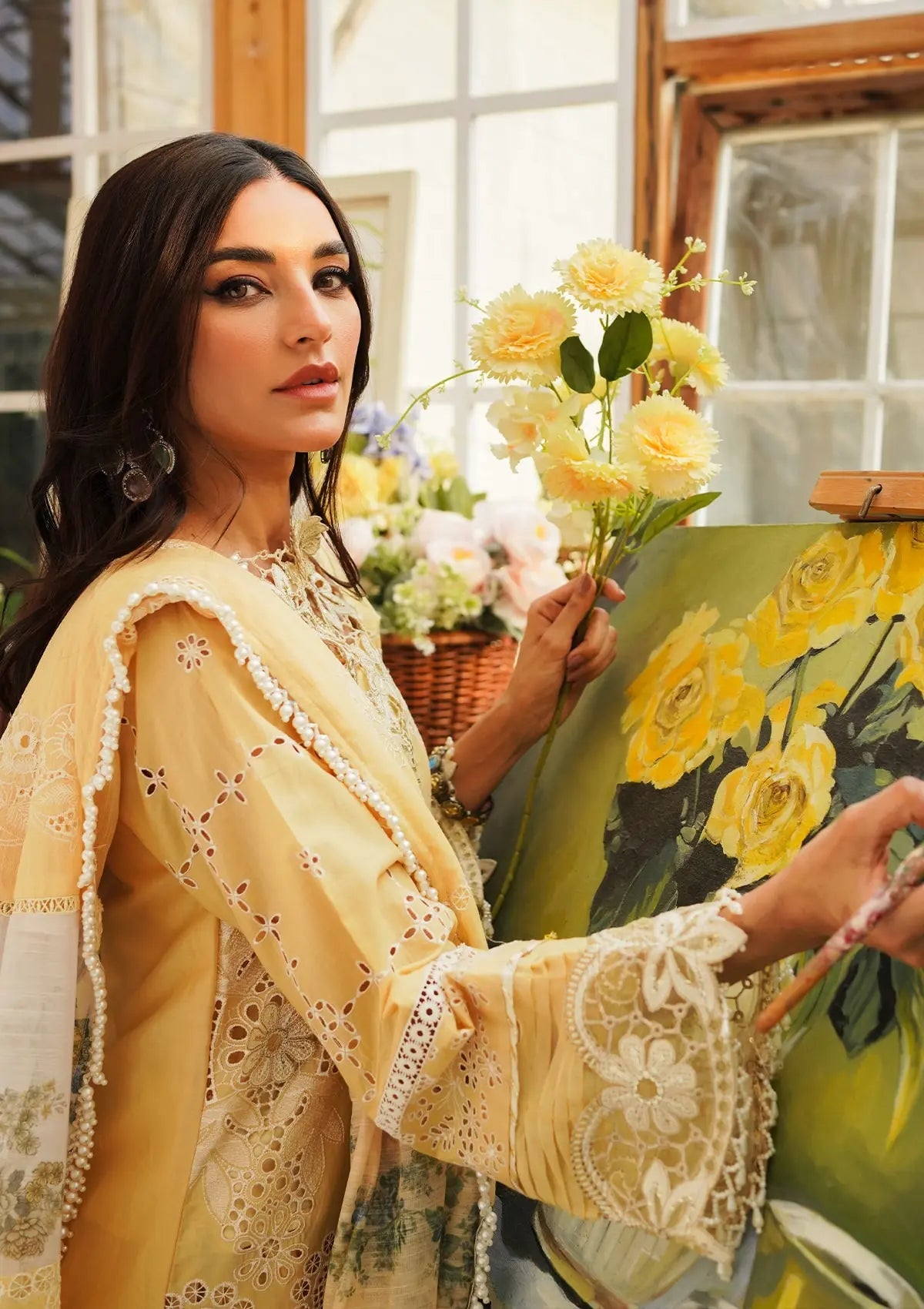 Lawn Collection - Kahf Premium - Luxury Lawn 24 - KLE#2 - Sun Kissed