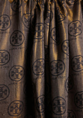 Pashmina Zari Branded Shawl D#03 - Black