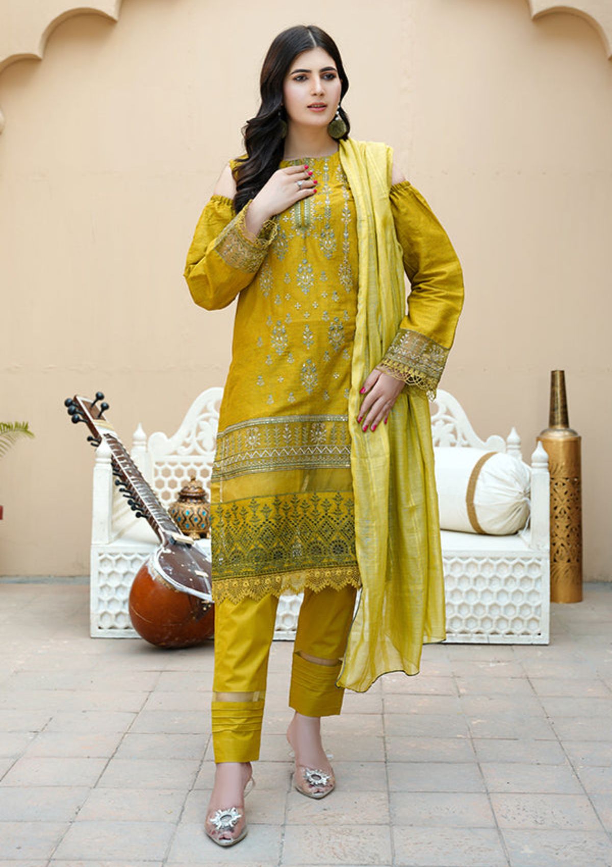 Lawn Collection - Noor Jahan - Kohenoor - KN24#04