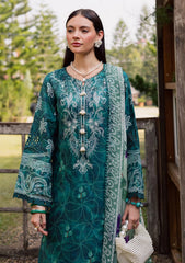 Lawn - Nureh - Gardenia Embroidered & Printed 26 - NSG#210