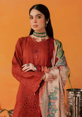 Winter - Nureh - Bazaar - Embroidered Leather Peach 26 - NE#292