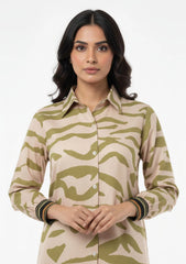 Pret - Peelu - Winter Bloom - Printed 26 - Tiger Sripe