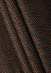 Cavani Lambs Silver Cloud Wool Fabric - B Brown