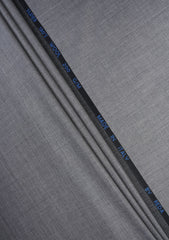 Reda Solid Tropical 130's Wool Fabric - L Grey