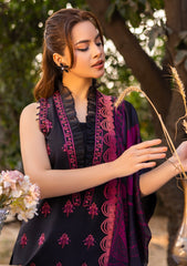 Lawn - Rubaaiyat - Luxe Attire 25 - D#09 - JET BLACK