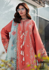 Lawn - Rang Rasiya - Carnation Eid 26 - RRV4SCD#003 - Leeza