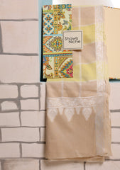 Jacquard Lawn Summer Shawl D#24 - Skin