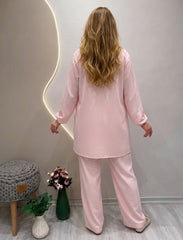 Pret - Moven - Floral Patchwork 2 Piece - Baby pink