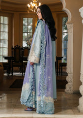 Lawn - Sundas Ahad - Camelia - Luxury 26 - EL#05 - Bleuet