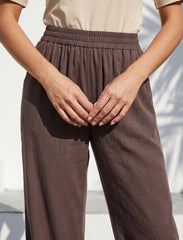 Pret - Moven - Cotton Linen Trouser - Brown