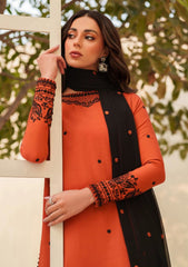 Winter - Zarif - Tabeer - The Silk Edit - ZT26#05 - Sangria