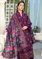 Winter Collection - Feroza - Falak - Purple - D#11