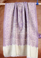 Pashmina Jamawar Scarf D#91 - Pista