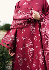 Lawn - Cross Stitch - Eid Edit-II - LWN#0208 - CRIMSON ROYALE