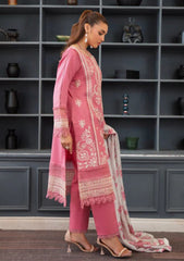 Lawn - Shazme - Noura - Luxury 25 - SHN#05 - Coral Pink